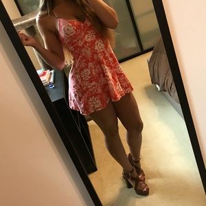 Summer floral Hawaiian dress